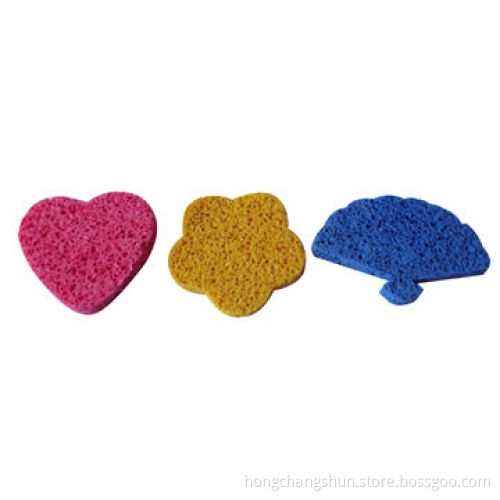 PVA Puff for facial cleaning with large aperture/rough surface wet/dry use